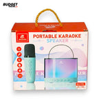 Wireless Karaoke Microphone With Bluetooth Speaker