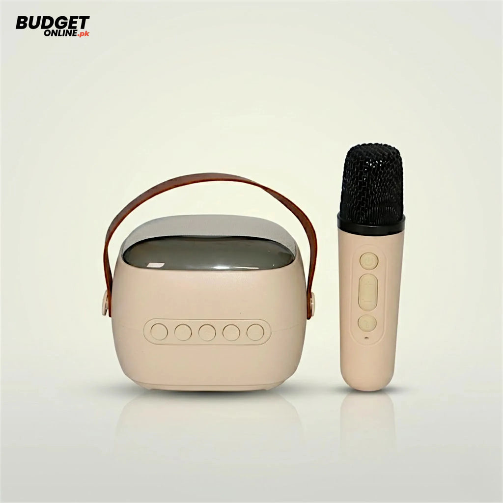 Wireless Karaoke Microphone With Bluetooth Speaker