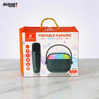 Wireless Karaoke Microphone With Bluetooth Speaker