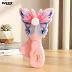 Colorful Butterfly Hand Fan Toy