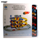 Kids Multi-Level Parking Garage Puzzle Set
