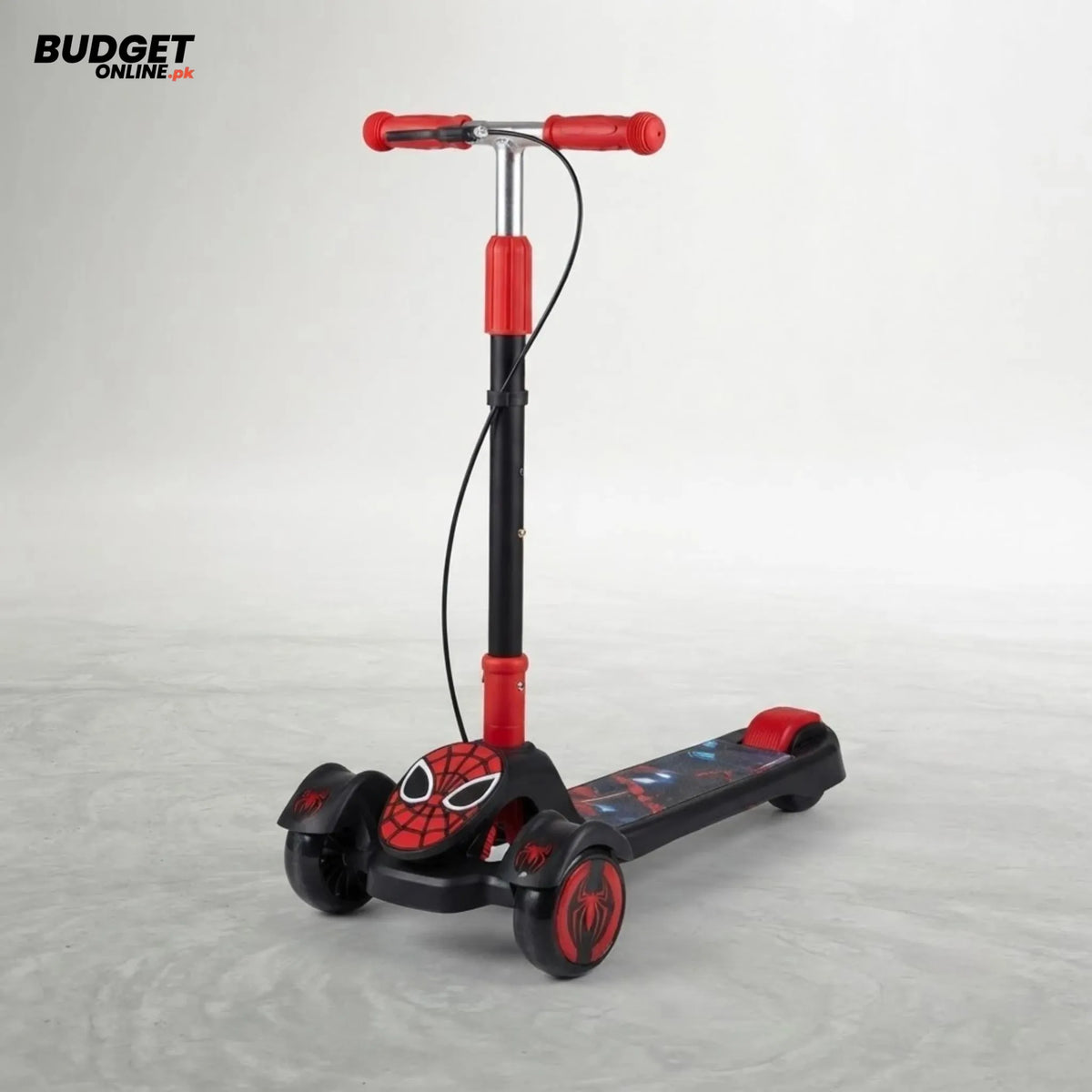 Spider-Man Kids Scooter With Hand Brake