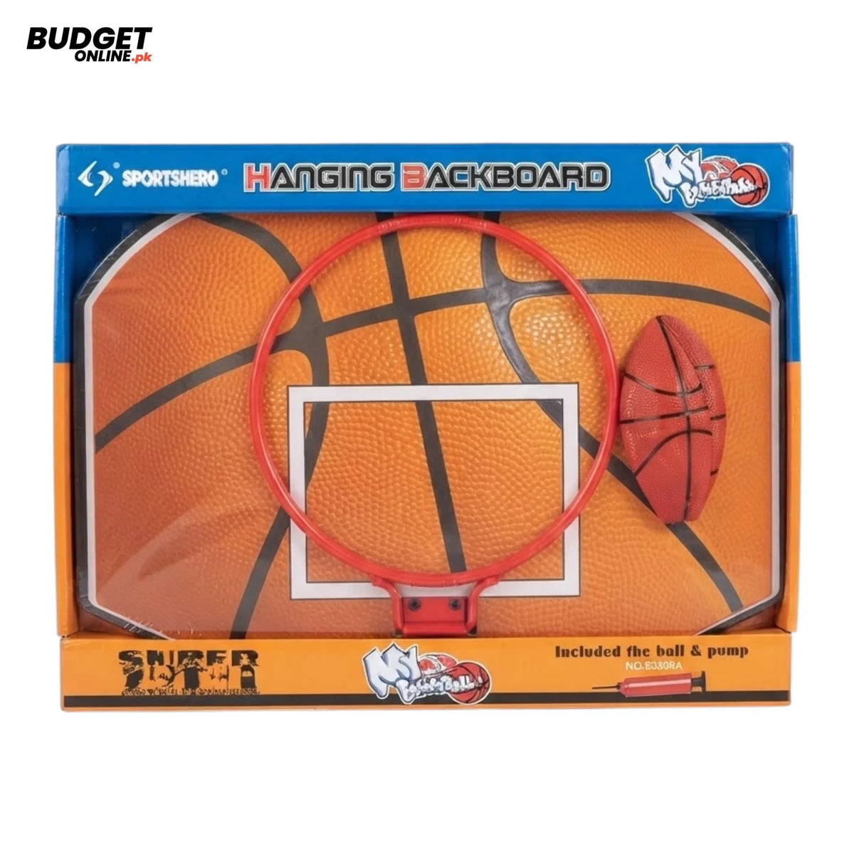 Kids Wall Basketball Hoop Set