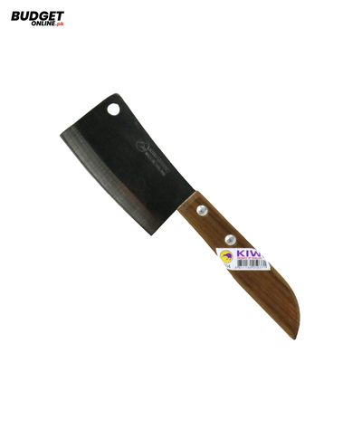 Kiwi Cleaver Knife With Wooden Handle