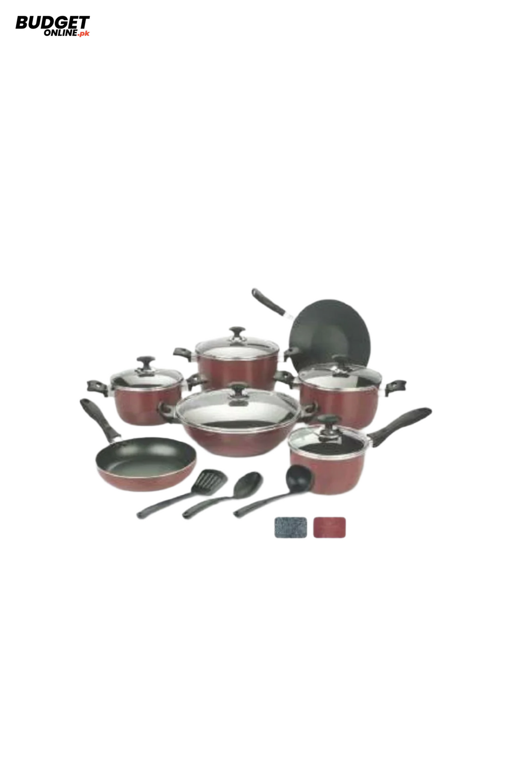 Kitchen King 15-Piece Nonstick Cookware Set