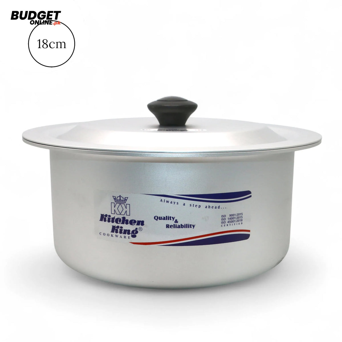 Kitchen King 18cm Stainless Steel Cooking Pot