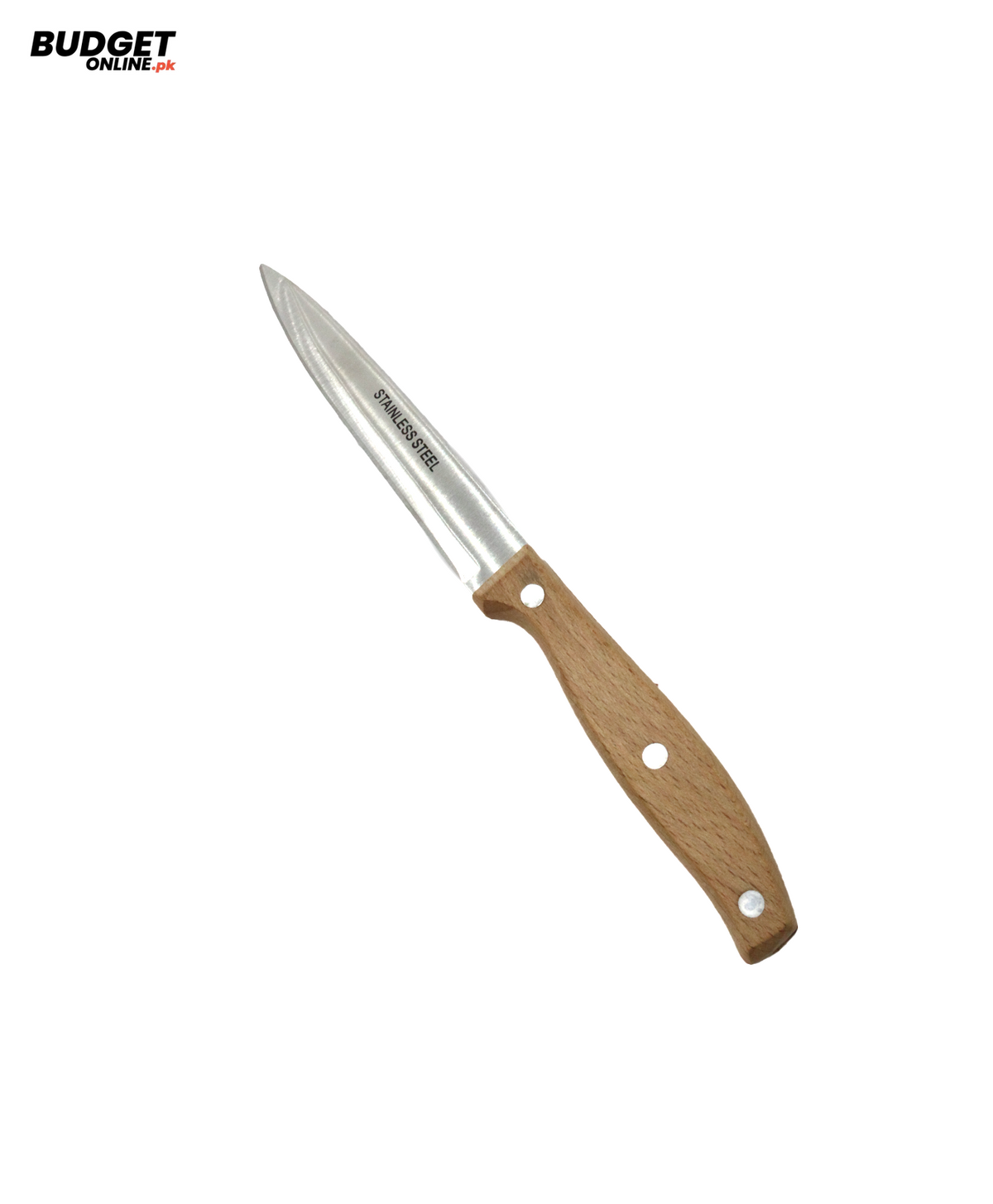 4.75-Inch Wooden Handle Kitchen Knife