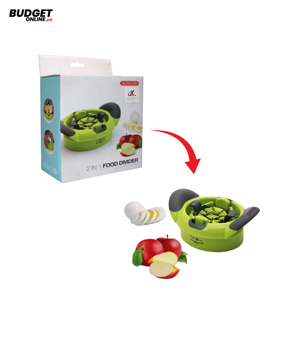Konstar 2-In-1 Apple Slicer