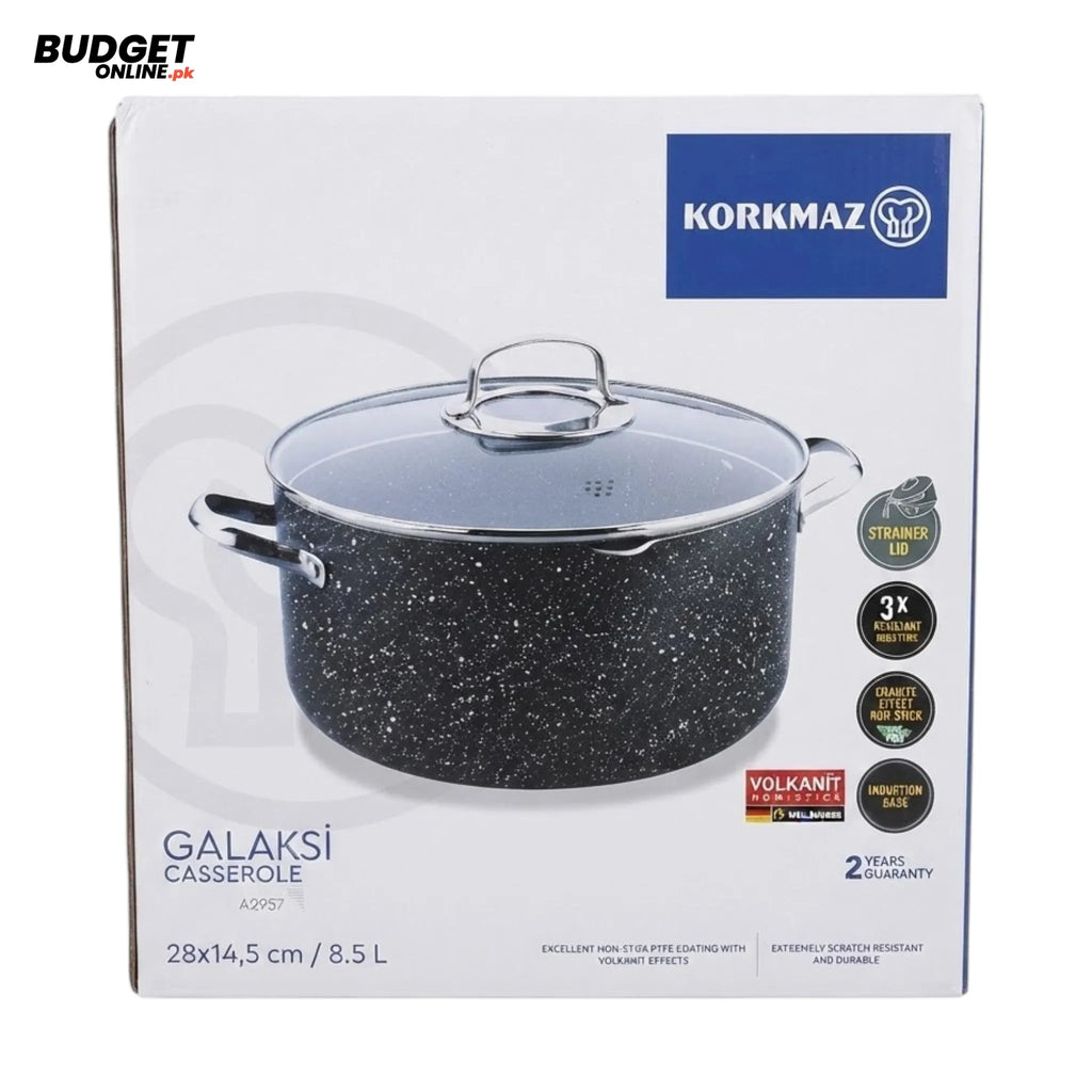 Korkmaz Galaksi Nonstick Casserole 8.5L
