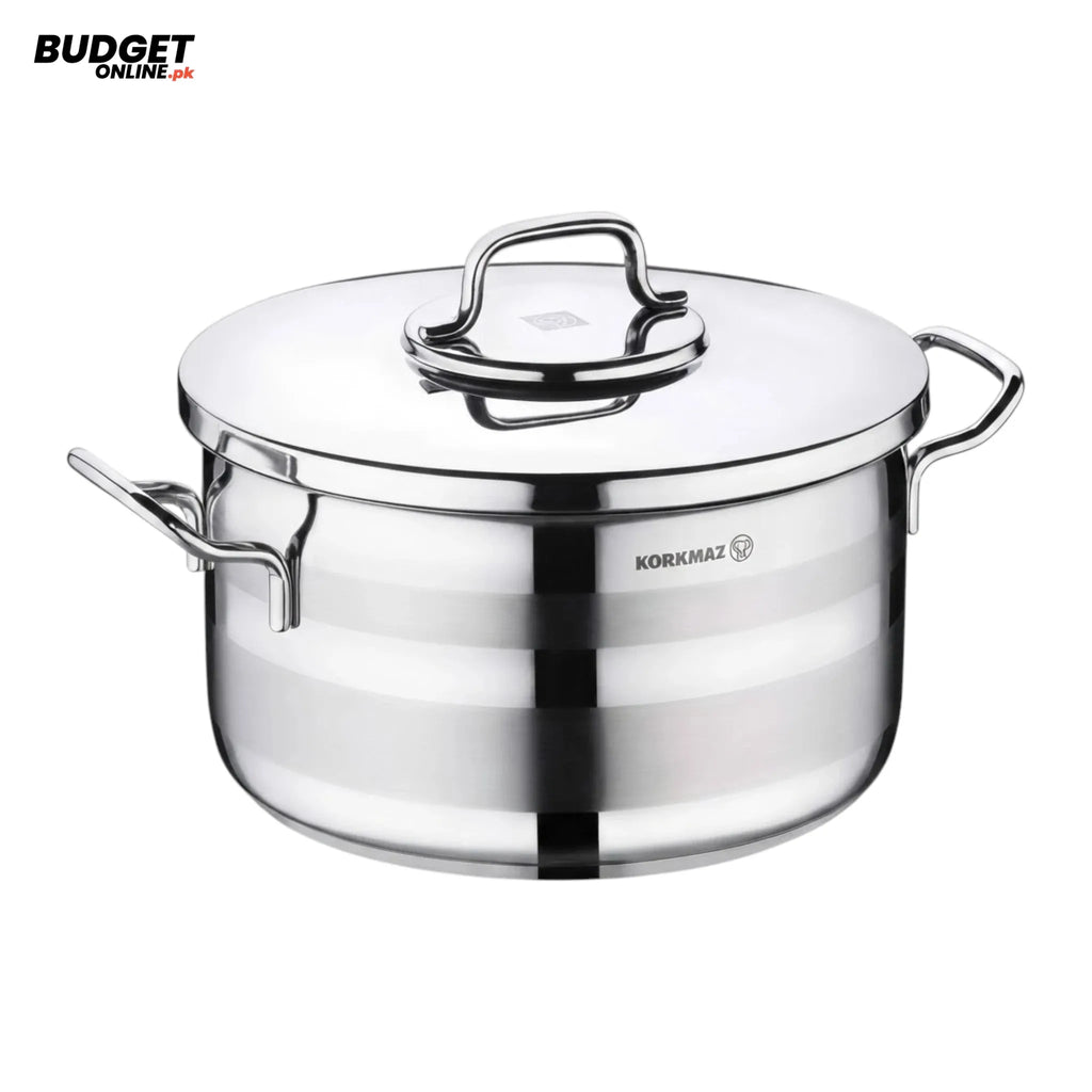 Korkmaz Astra 2 15L Stainless Steel Casserole