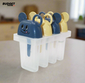Fun Plastic Ice Cream Mould Set – 4 Pieces