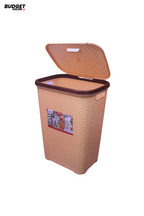 Plastic Laundry Basket With Lid