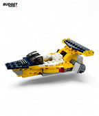 3-in-1 Aircraft Building Blocks Set, 130+ Pieces