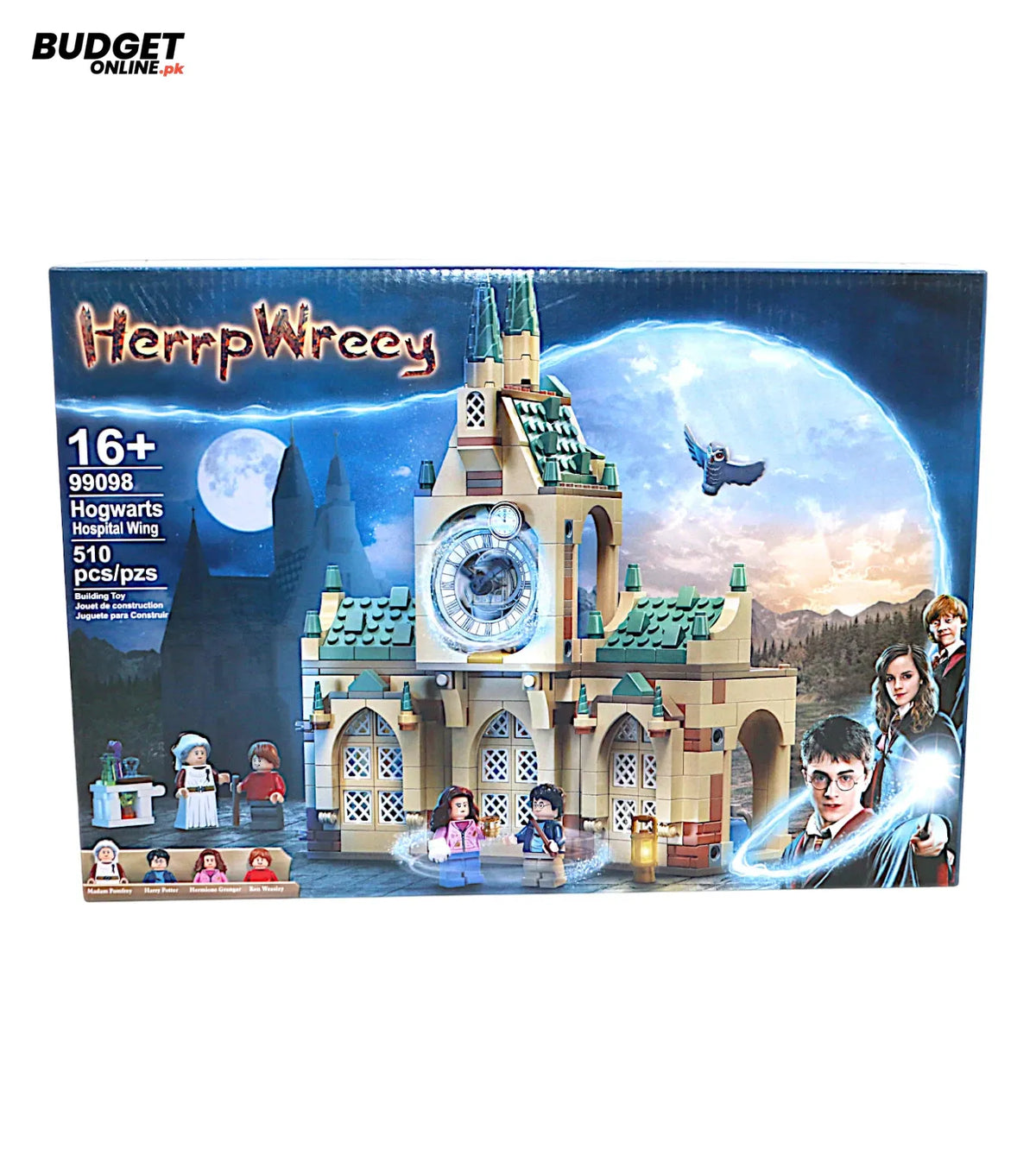 Harry Potter Hogwarts Building Blocks Set 510 Pieces