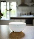 White Plastic Serving Bowl