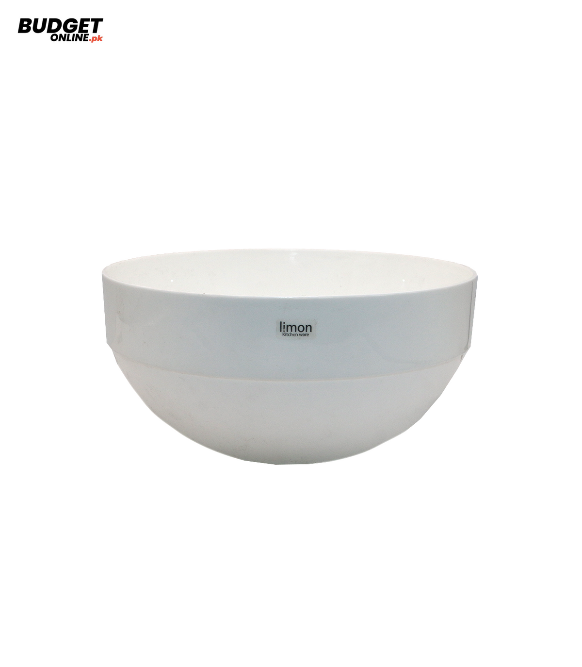 White Plastic Serving Bowl