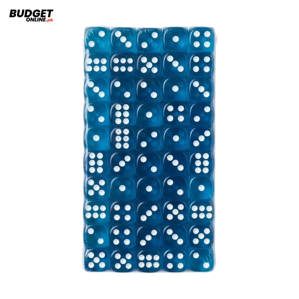 100-Piece Crystal Ludo Dice Set