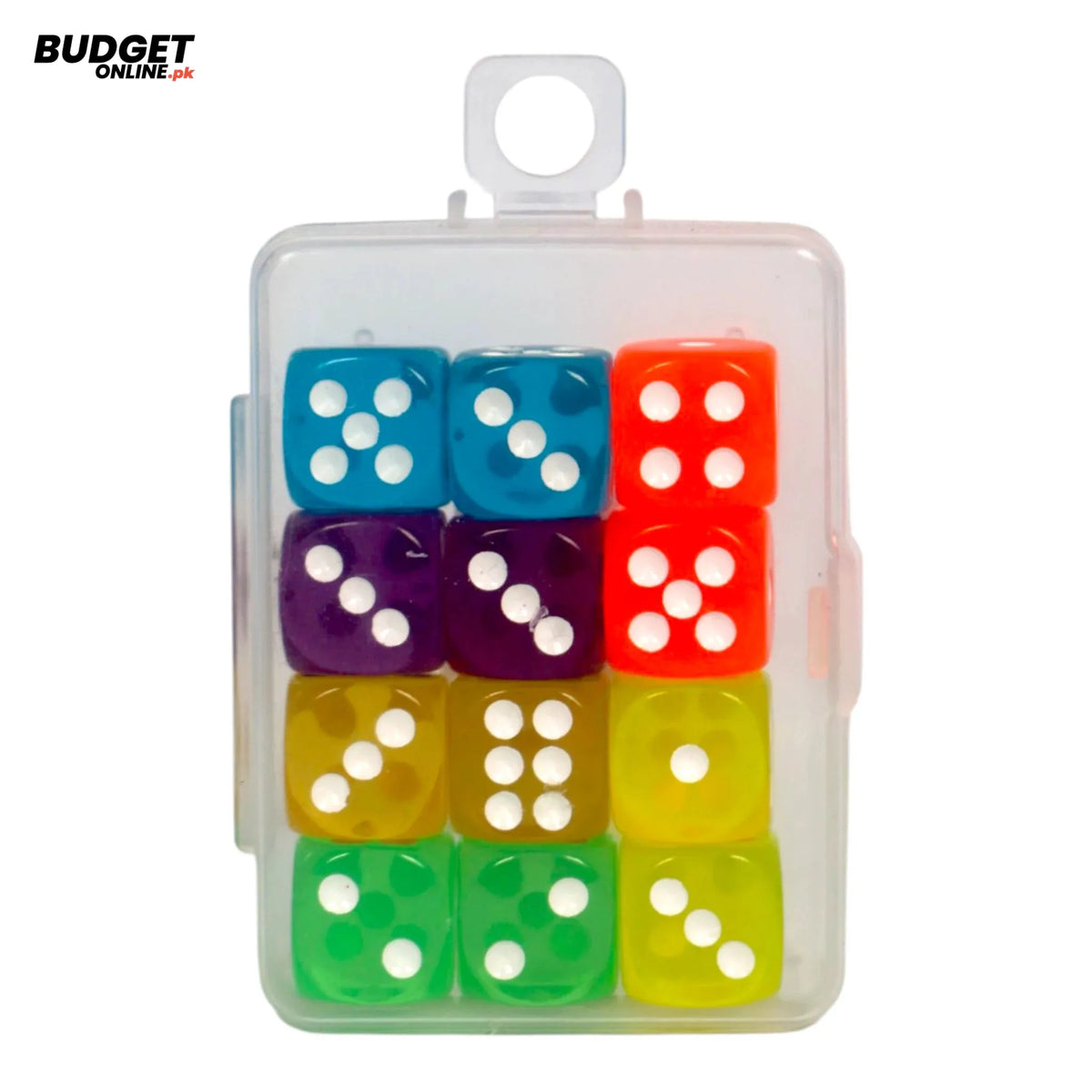 Mini Ludo Dice Set With Storage Box
