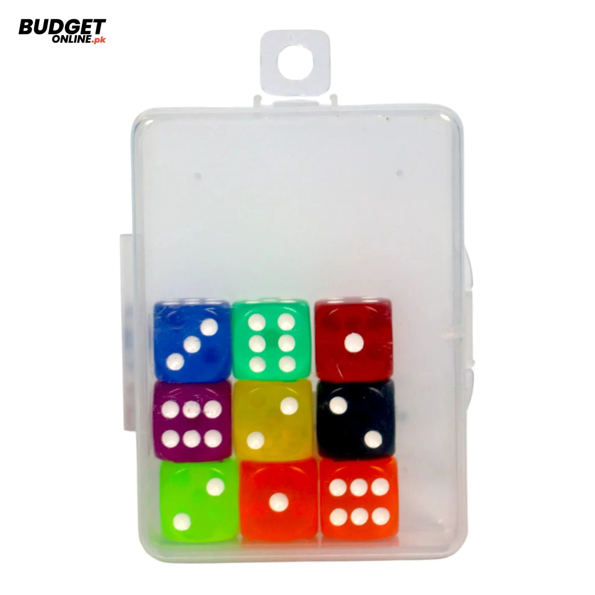 Mini Ludo Dice Set With Storage Box