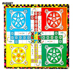 2-In-1 Ludo And Snakes & Ladders Board Game