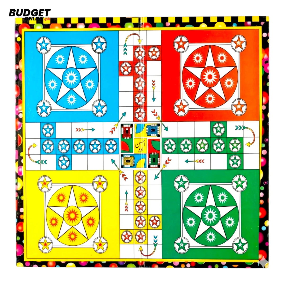 2-In-1 Ludo And Snakes & Ladders Board Game