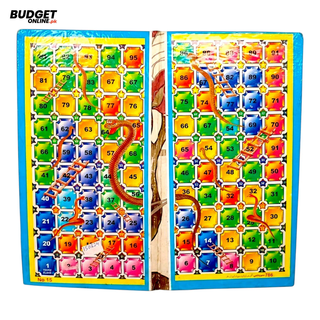 2-In-1 Ludo And Snakes & Ladders Board Game