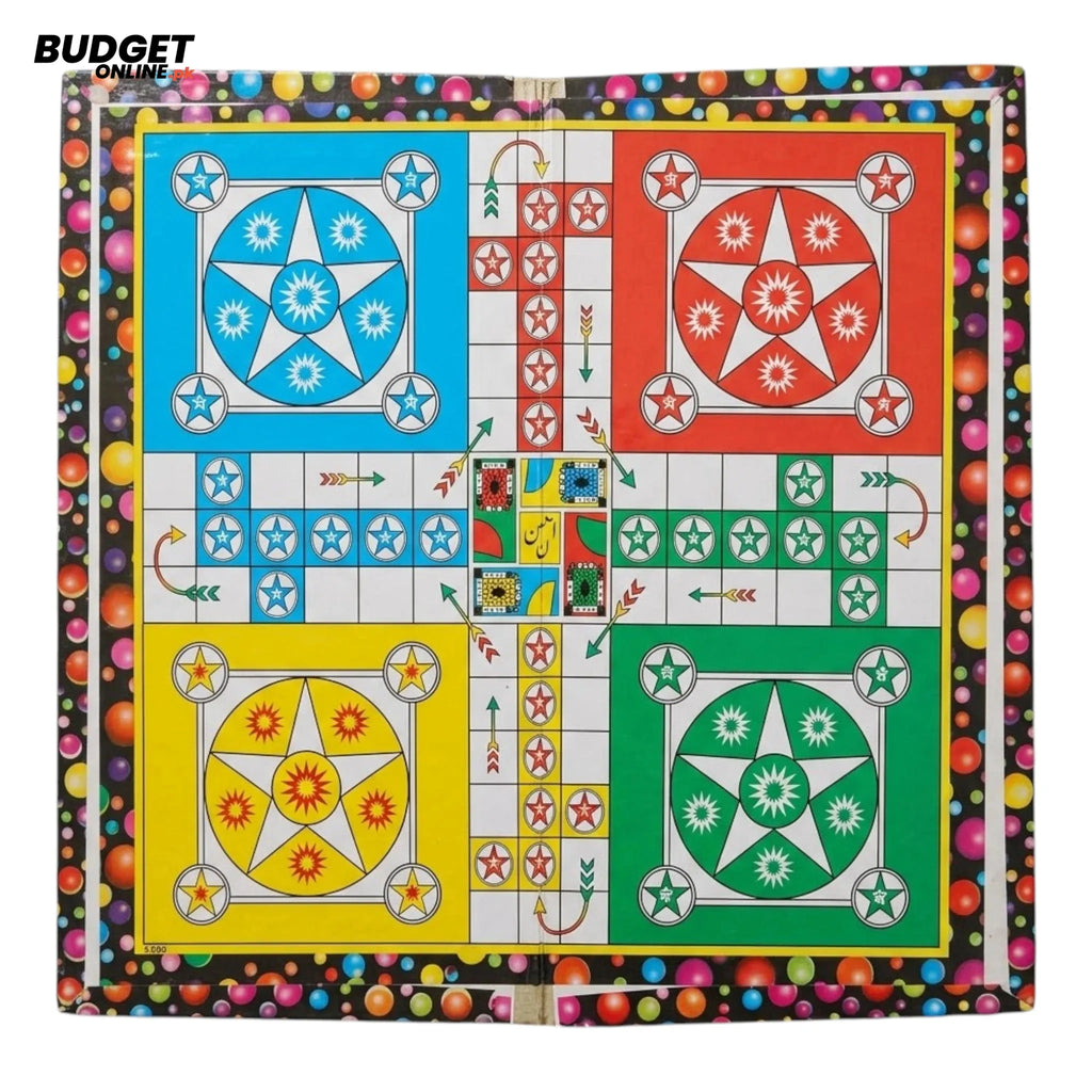 5-in-1 Ludo Board Game Set
