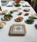 Decorative Bread Serving Tray Medium
