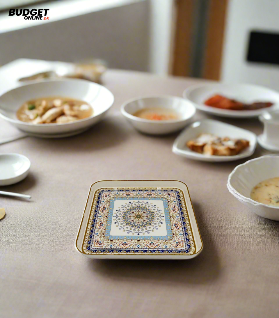 Small Decorative Bread Serving Tray