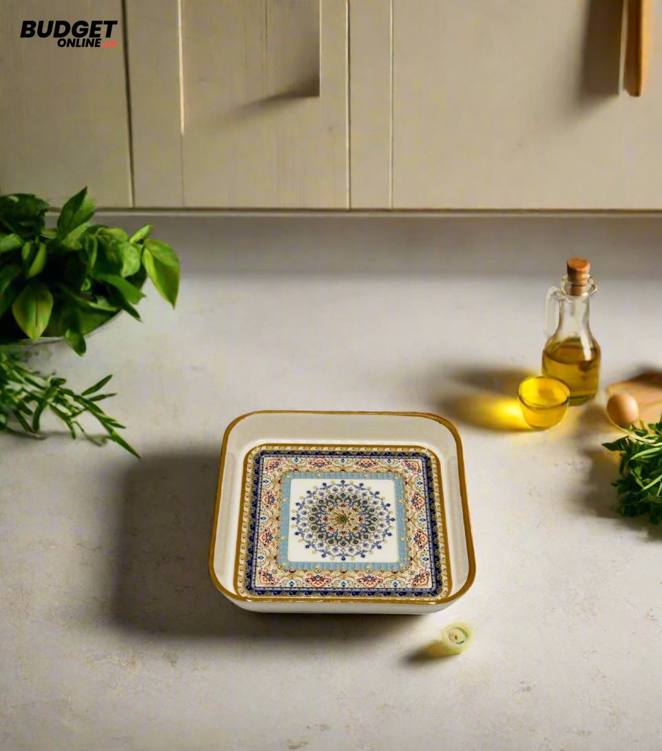 Printed Bread Serving Tray