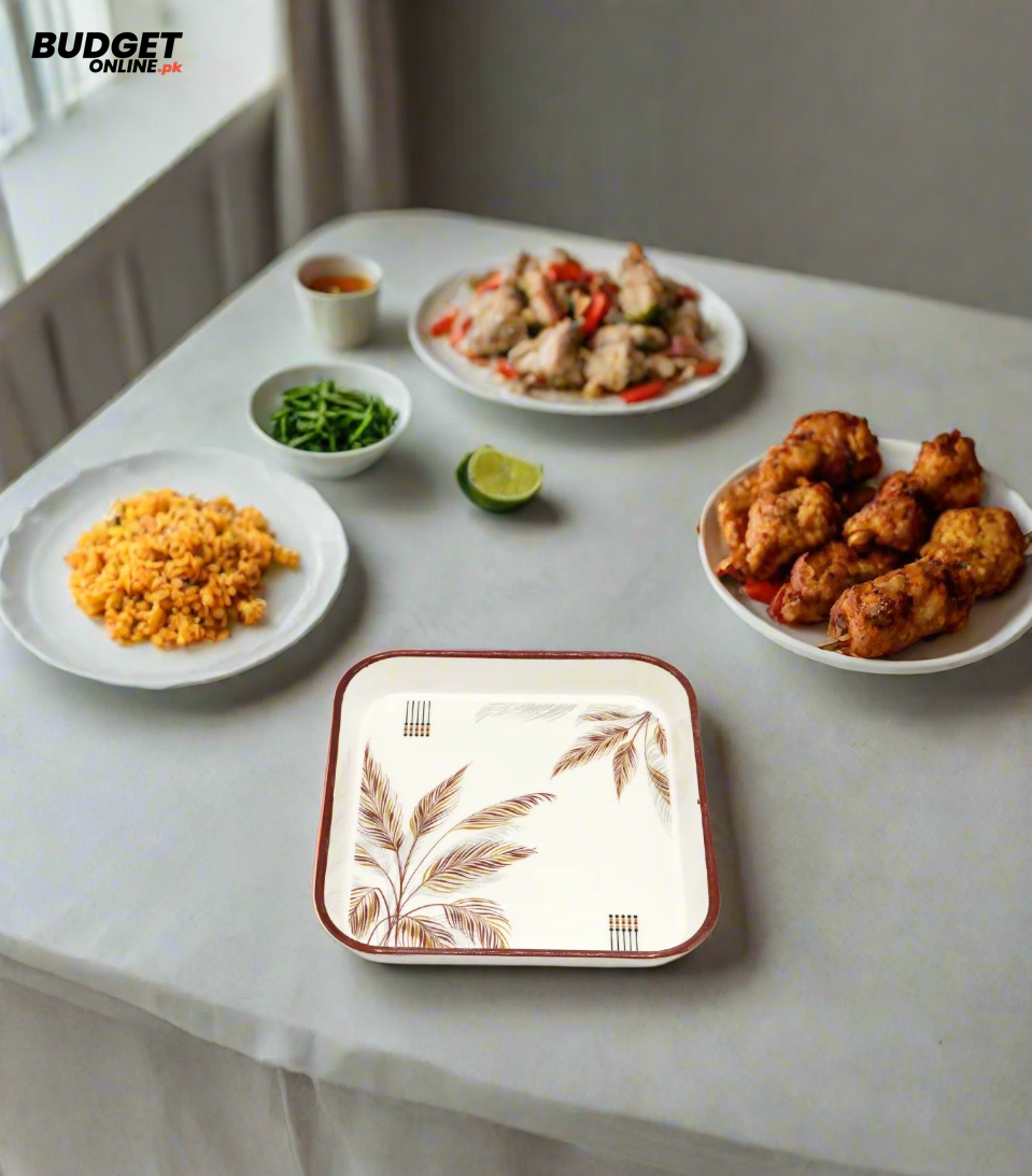 Printed Bread Serving Tray