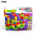 129-Piece Magnetic Train Track Set