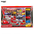 McQueen Parking Lot Track Set With 4 Cars