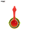 5-Piece Plastic Measuring Cup Set
