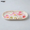 Floral Melamine Kebab Serving Tray