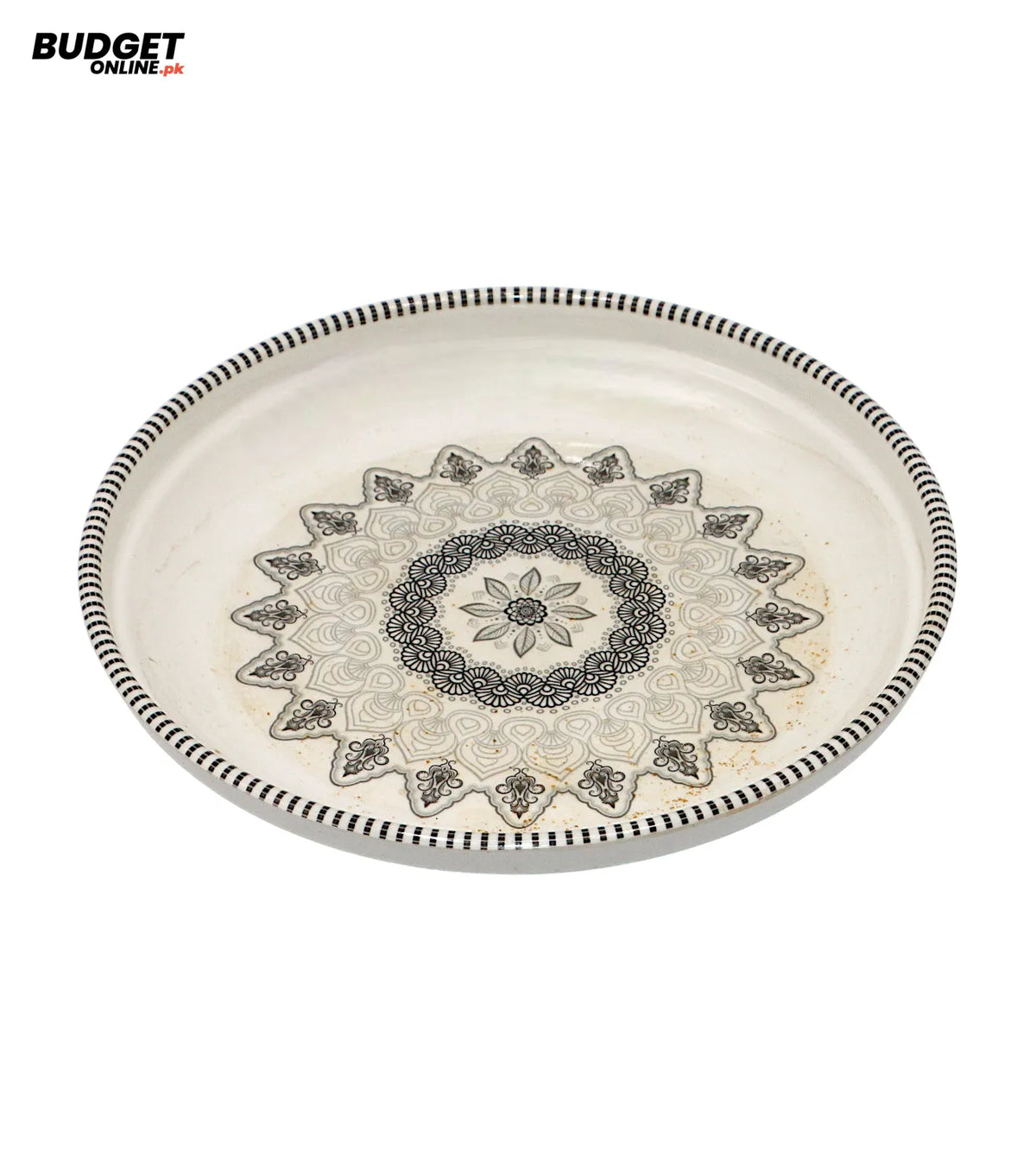 Decorative Melamine Soup Plate 8 Inch