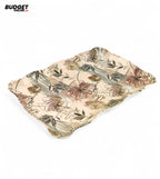 Floral Printed Melamine Serving Tray