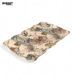 Elegant Printed Melamine Serving Tray