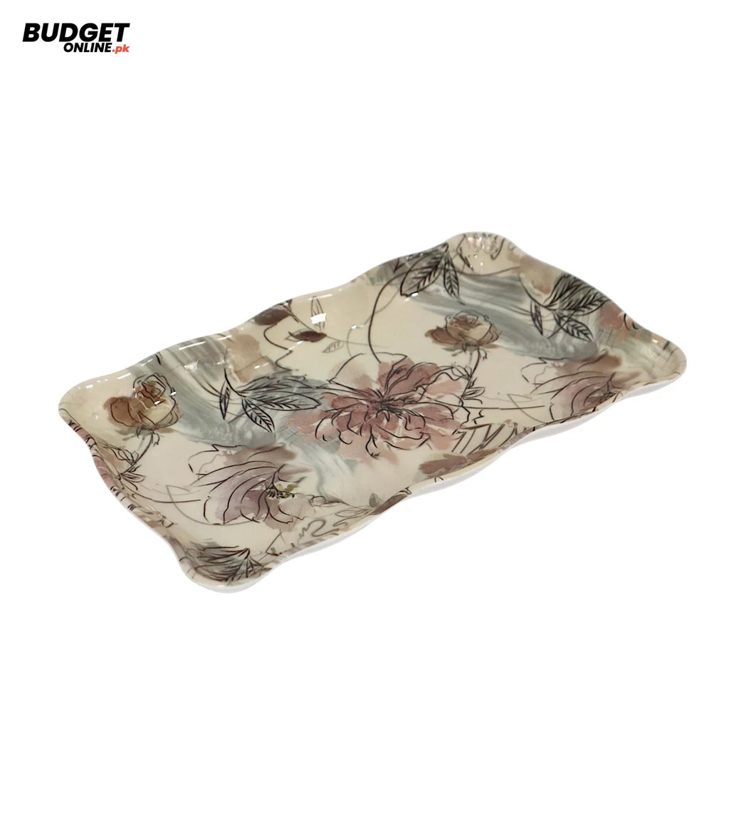 Small Printed Melamine Serving Tray