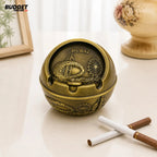 Dubai Round Metal Ashtray