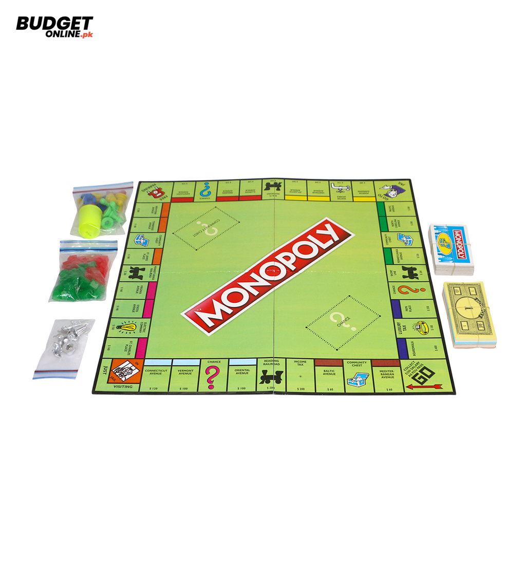 Monopoly & Ludo 2-In-1 Board Game