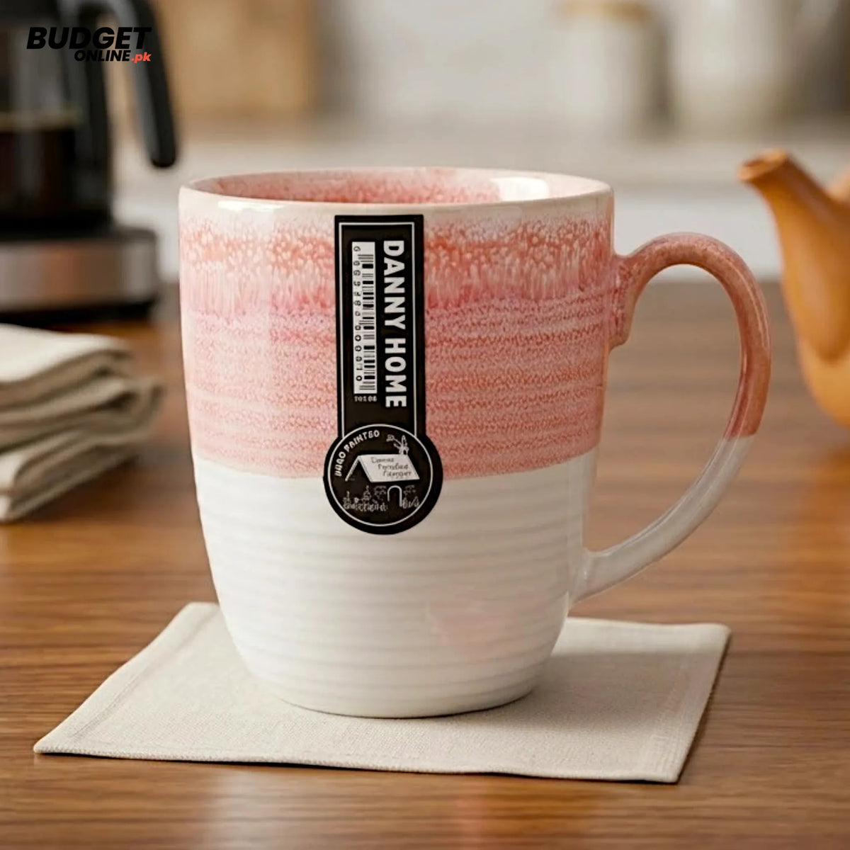 Danny Home Pink Textured Mug