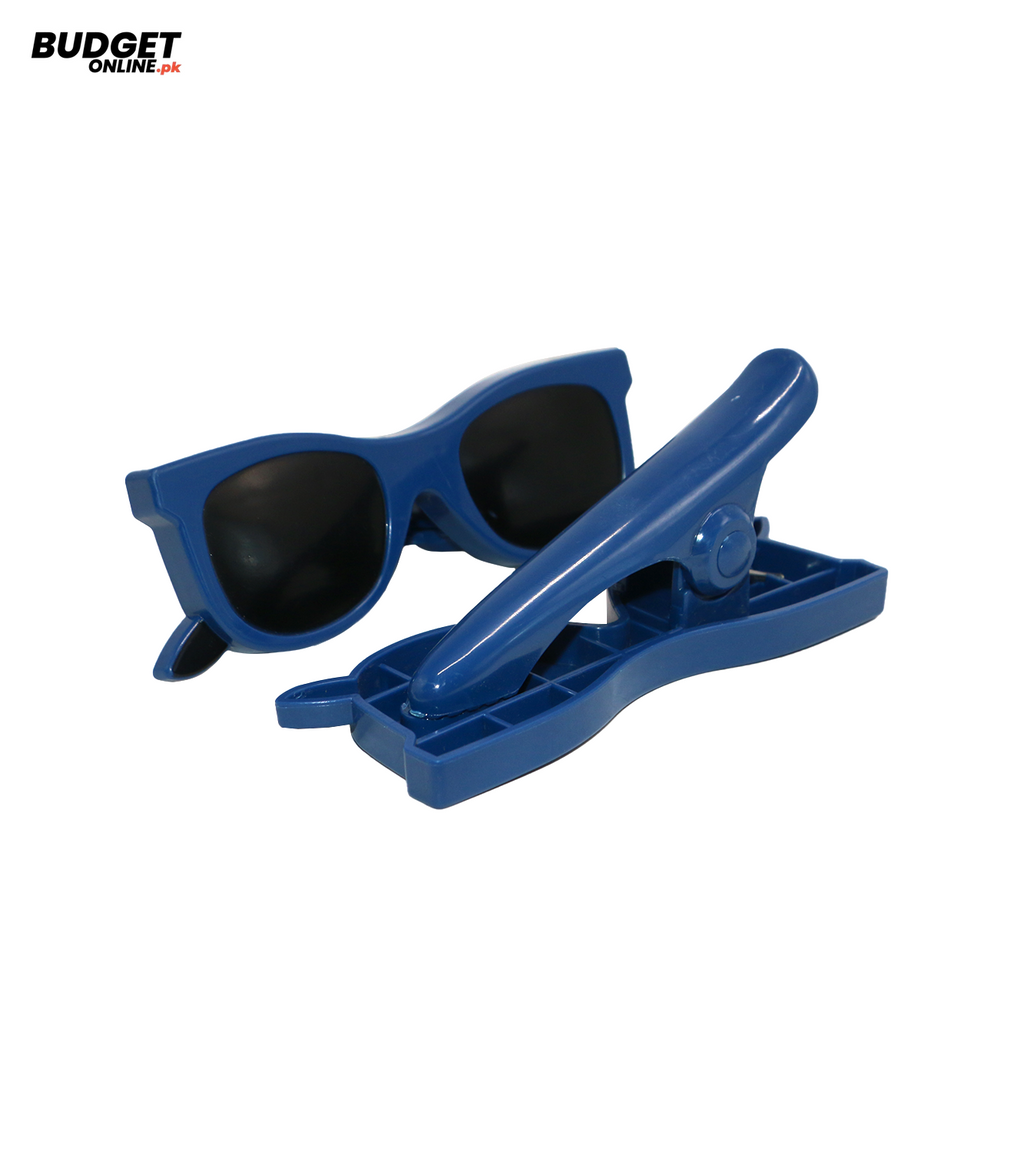 2-Piece Sunglasses-Shaped Multi Clips