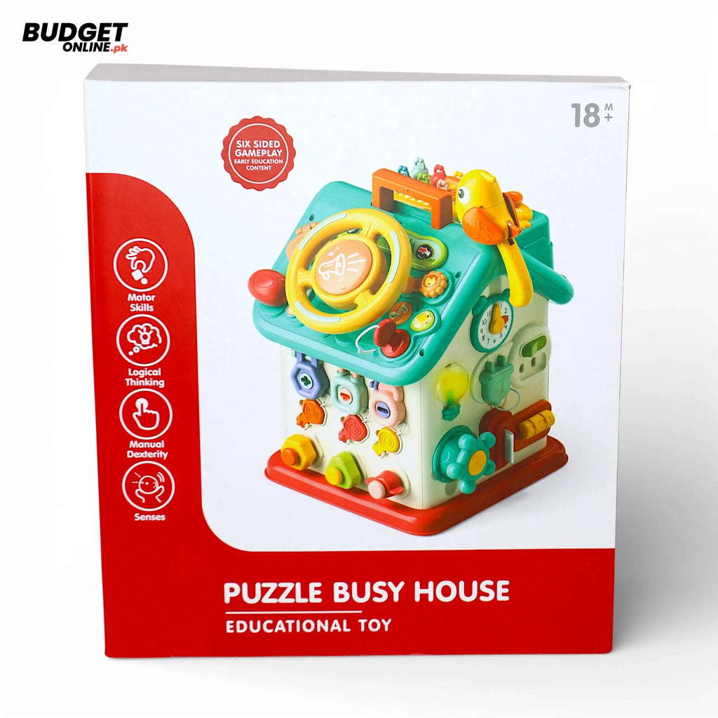 Musical Activity Steering Wheel Busy House