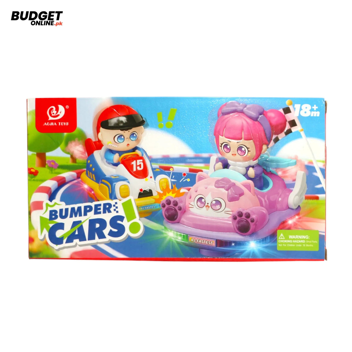 Musical Bumper Car Toy With Lights