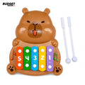 Capybara Musical Xylophone Toy With 5 Keys