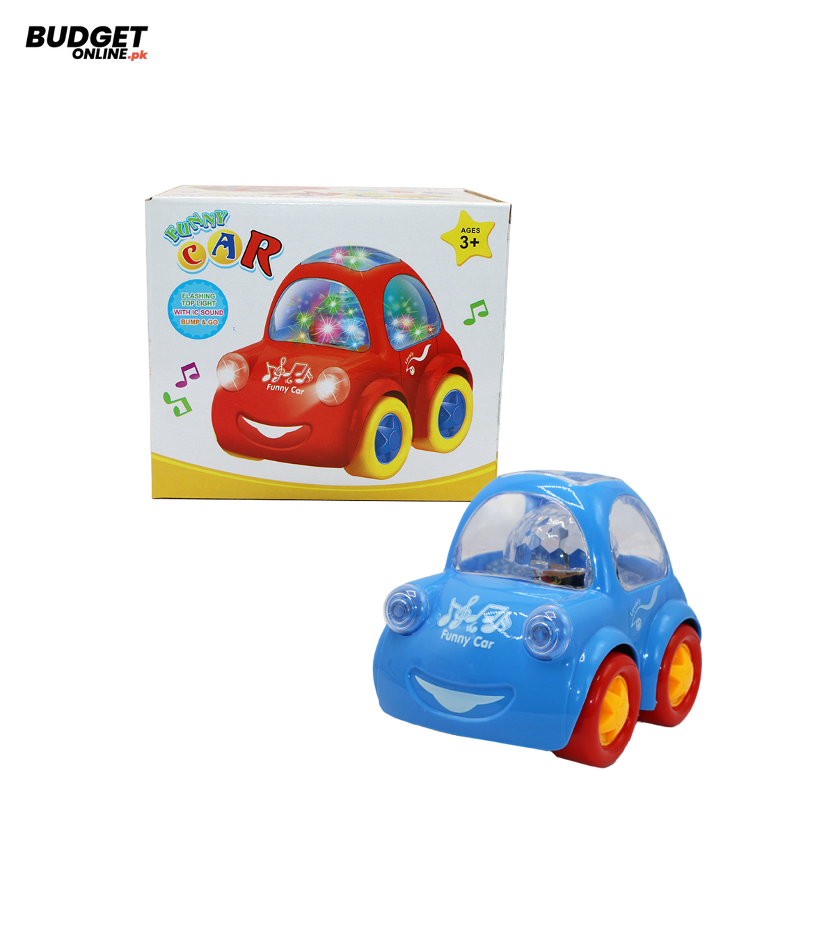 Musical Light-Up Toy Car