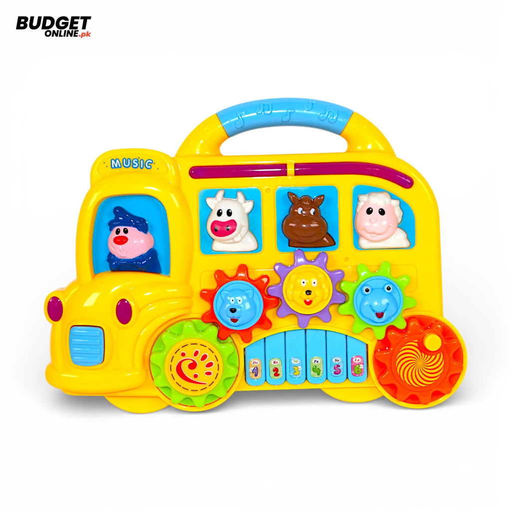 Colorful Musical Car Piano With Lights