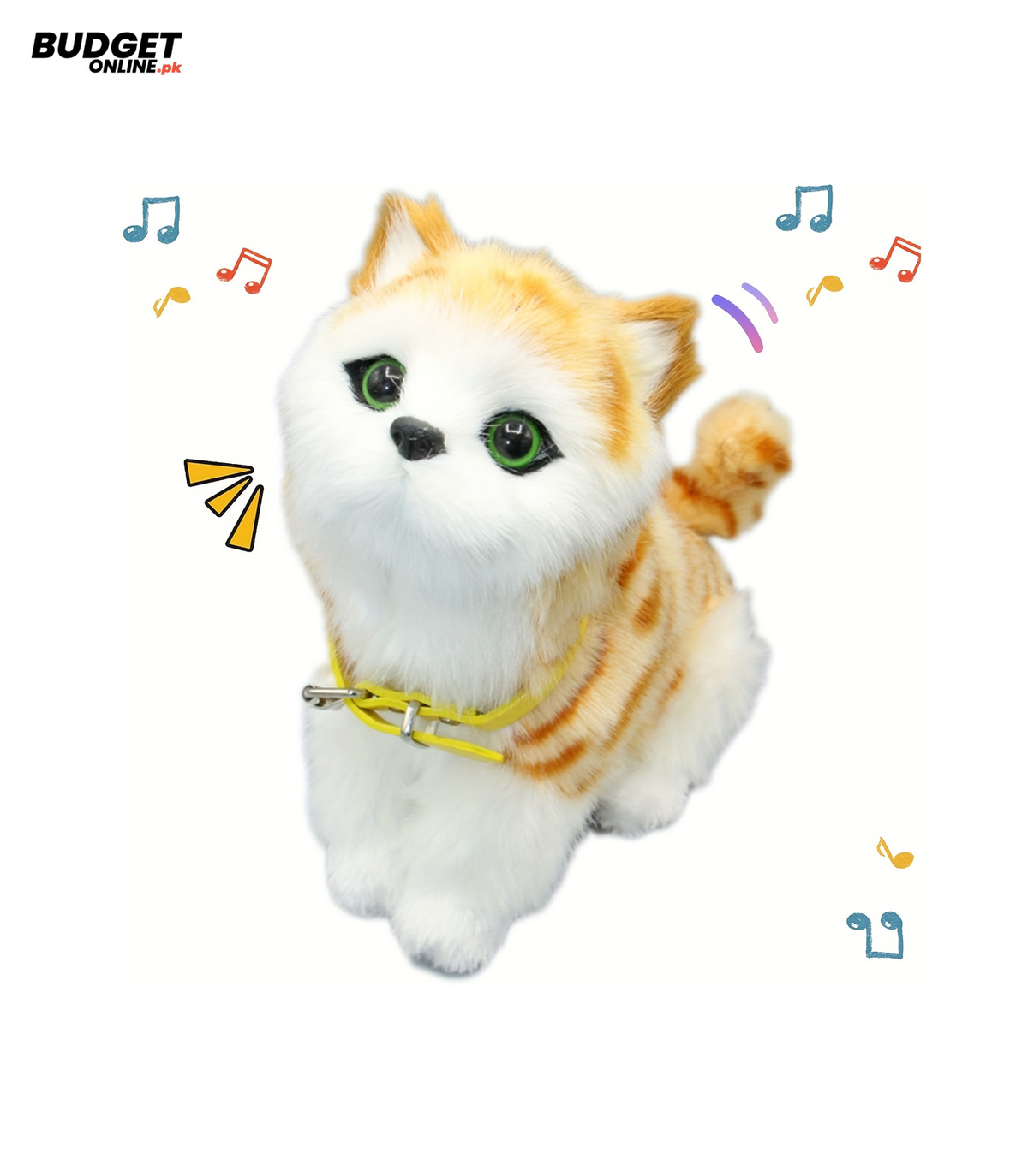 Musical Cat Plush Toy