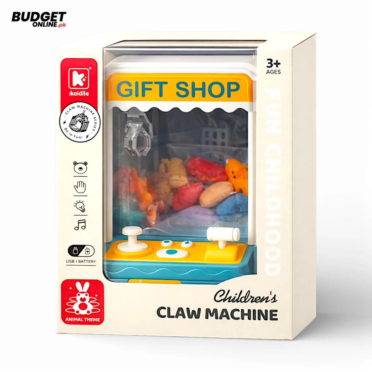 Children’s Musical Claw Machine Toy